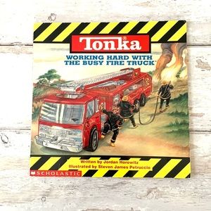 Tonka Firetrucks by Jordan Horowitz Children’s Story Book Scholastic Kids NEW